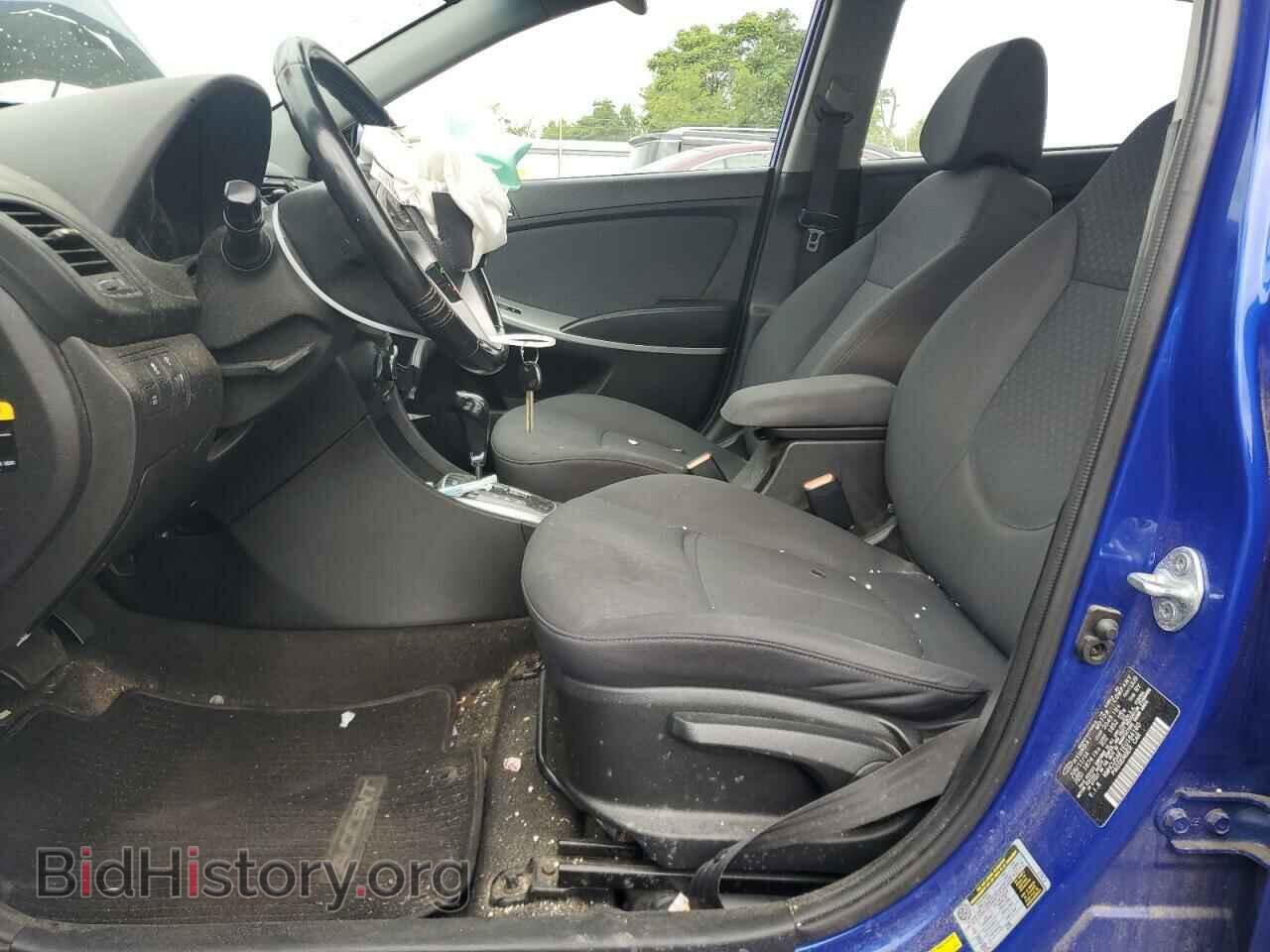 2014 HYUNDAI ACCENT - VIN: KMHCU5AE1EU184160 - Фото 7