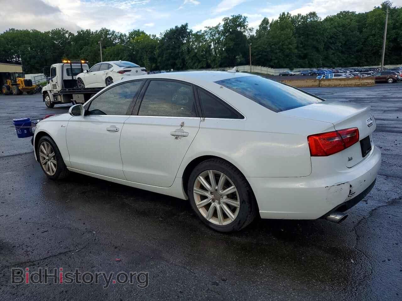 2013 AUDI A6 - VIN: WAUGGAFC9DN044179 - Фото 2