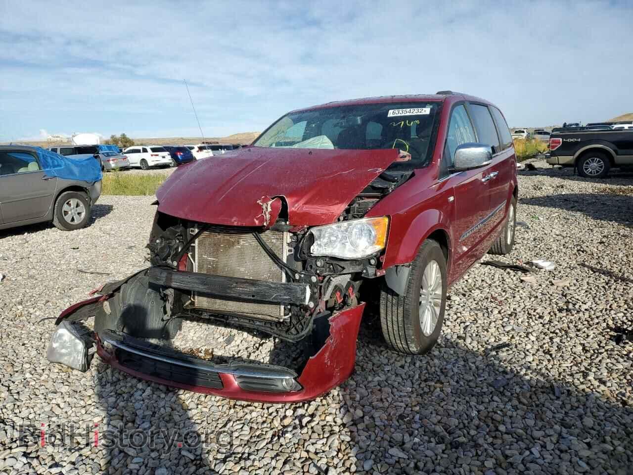 2014 CHRYSLER MINIVAN - VIN: 2C4RC1CG3ER367193 - Фото 2