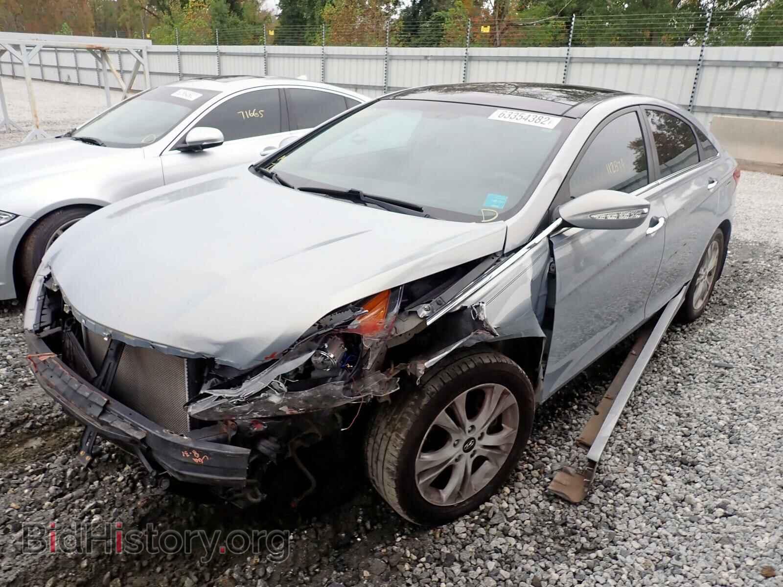 2013 HYUNDAI SONATA - VIN: 5NPEC4AC3DH553375 - Фото 2