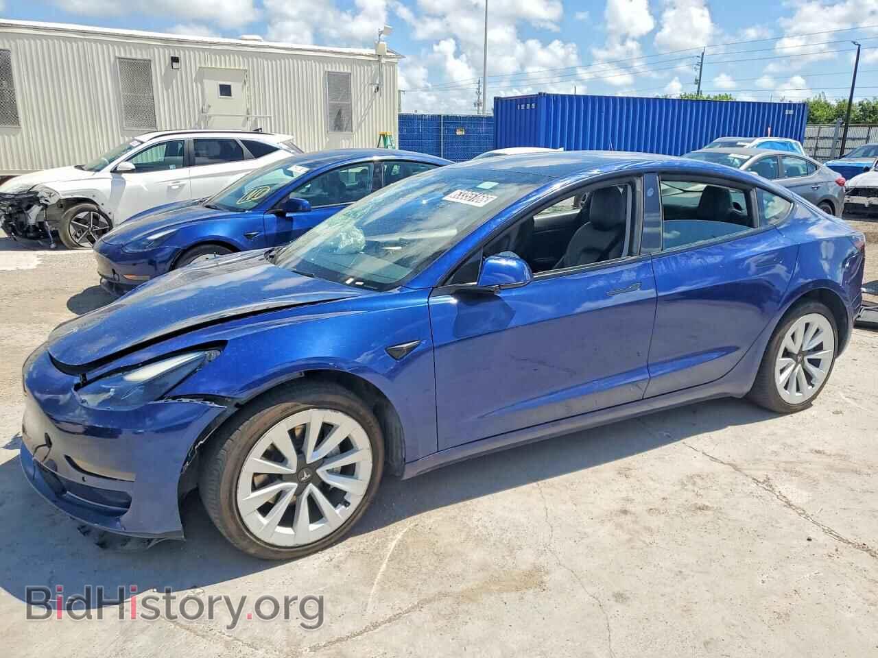 Photo 5YJ3E1EA2NF290305 - TESLA MODEL 3 2022