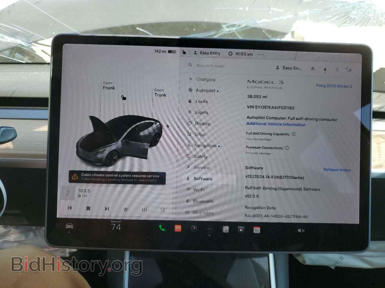 2018 TESLA MODEL 3 - VIN: 5YJ3E1EA4JF021183 - Photo 9