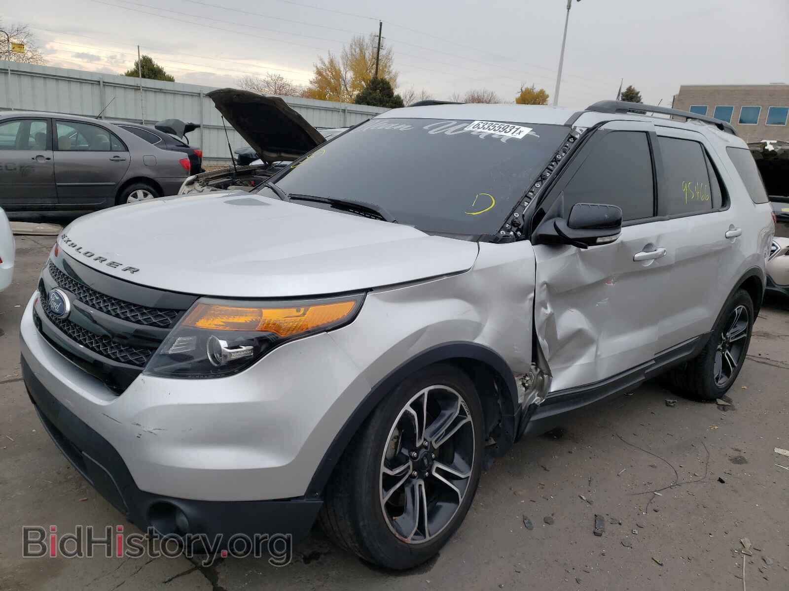 2015 FORD EXPLORER - VIN: 1FM5K8GT5FGB02016 - Фото 2