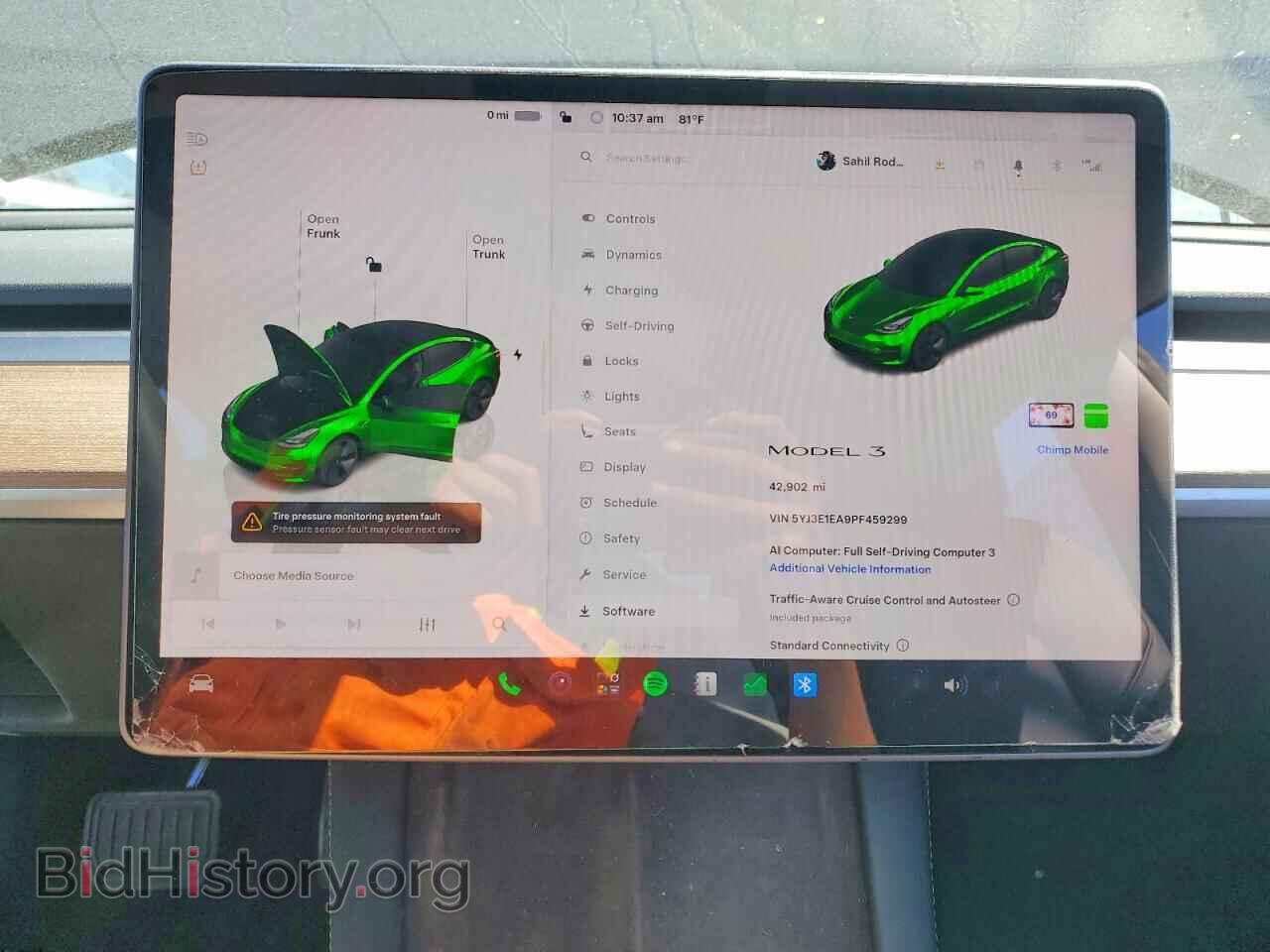 2023 TESLA MODEL 3 - VIN: 5YJ3E1EA9PF459299 - Photo 9