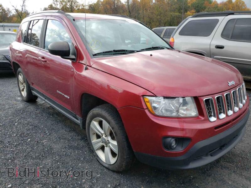 2012 Jeep COMPASS Compass LA (VIN 1C4NJDEB1CD603220) — фото 1 из 10, Copart, повреждение: мелкие вмятины и царапины