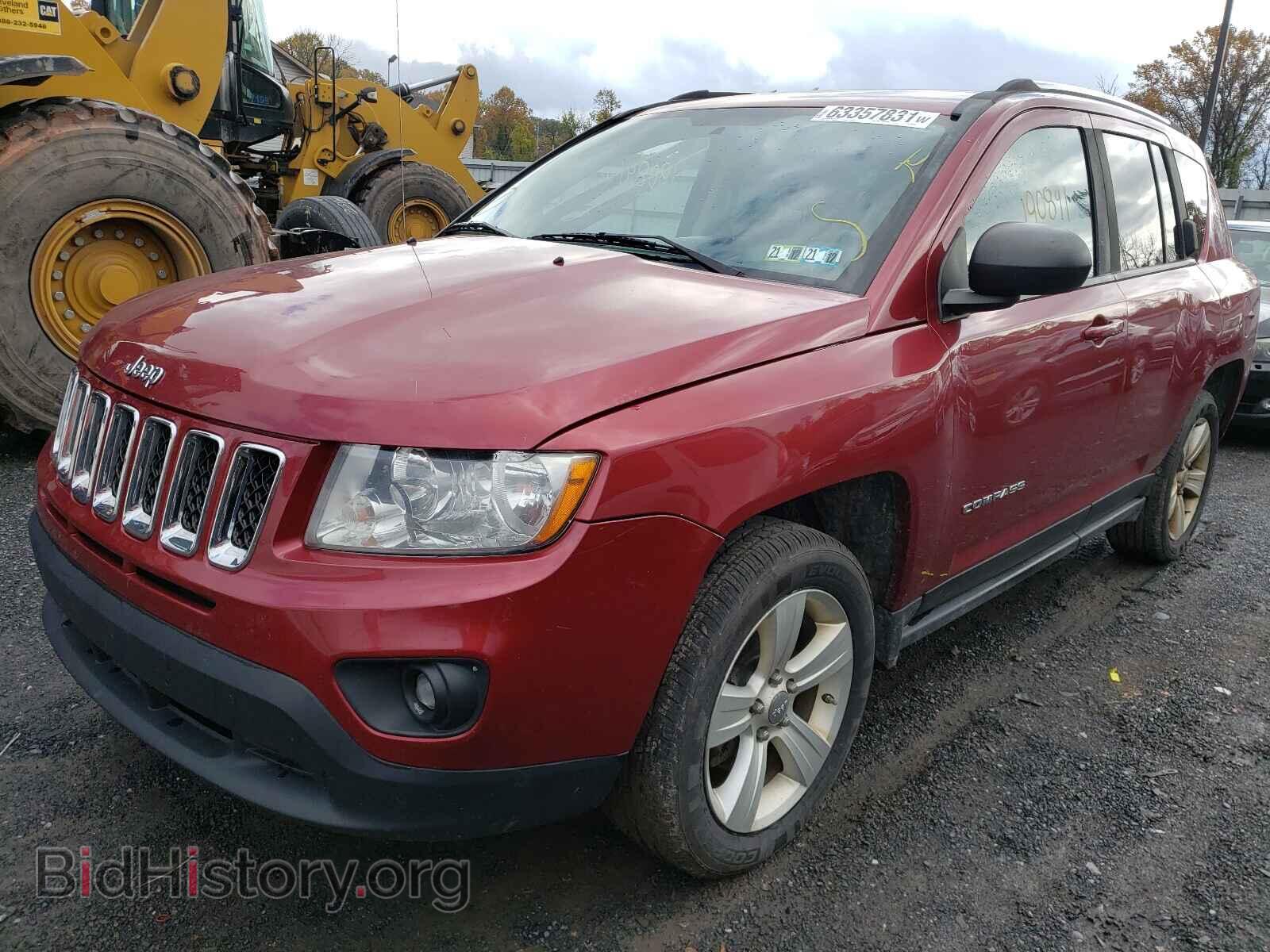 2012 JEEP COMPASS - VIN: 1C4NJDEB1CD603220 - Фото 2