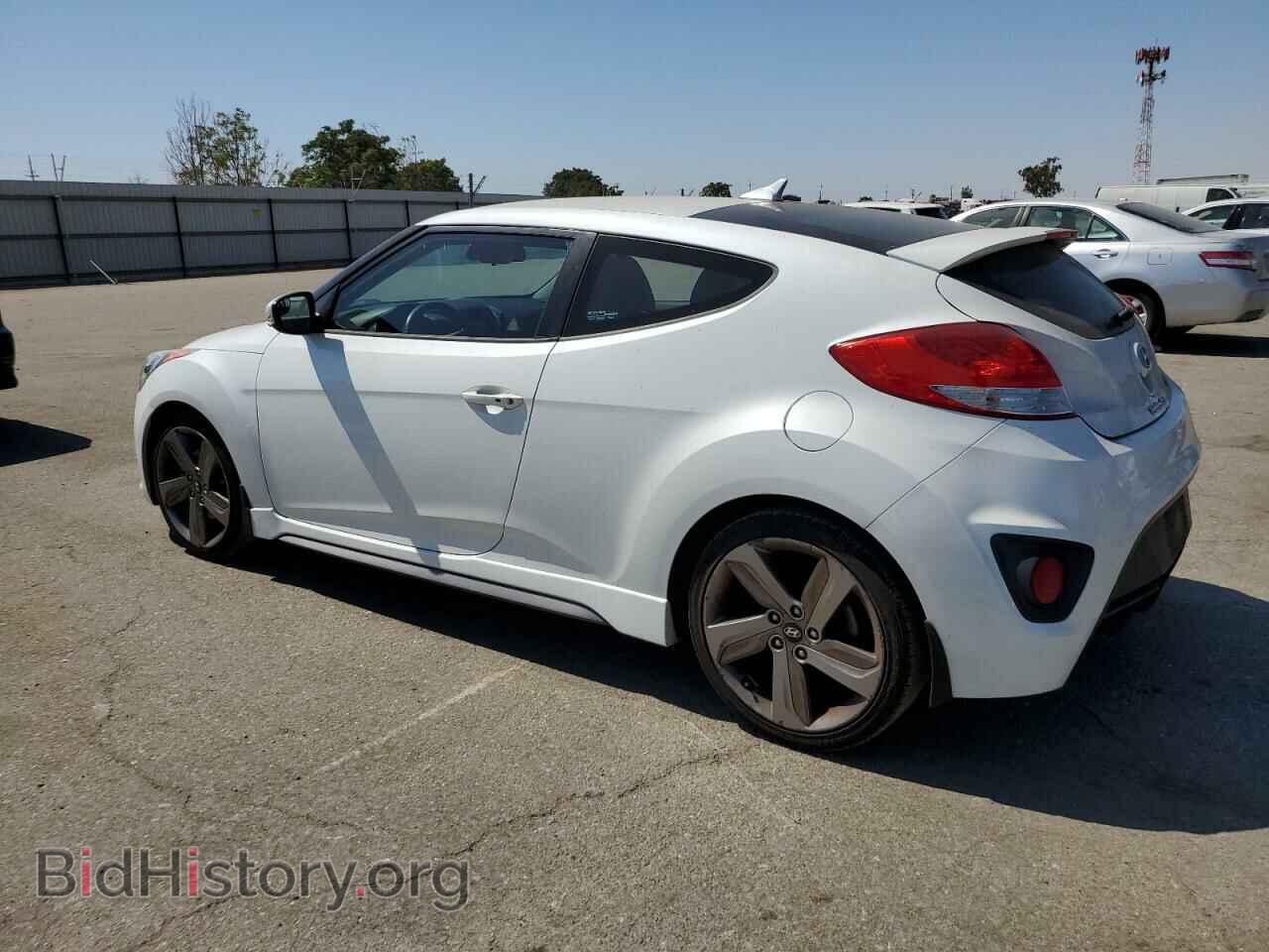 2014 HYUNDAI VELOSTER - VIN: KMHTC6AE0EU190055 - Фото 2