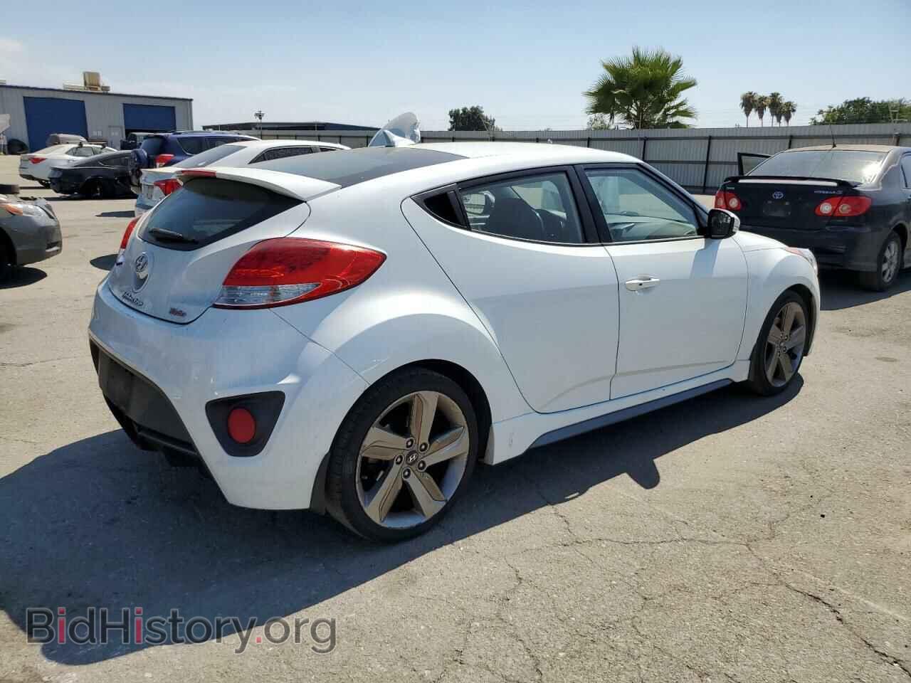2014 HYUNDAI VELOSTER - VIN: KMHTC6AE0EU190055 - Фото 3