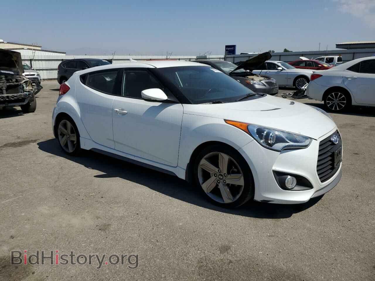 2014 HYUNDAI VELOSTER - VIN: KMHTC6AE0EU190055 - Фото 4