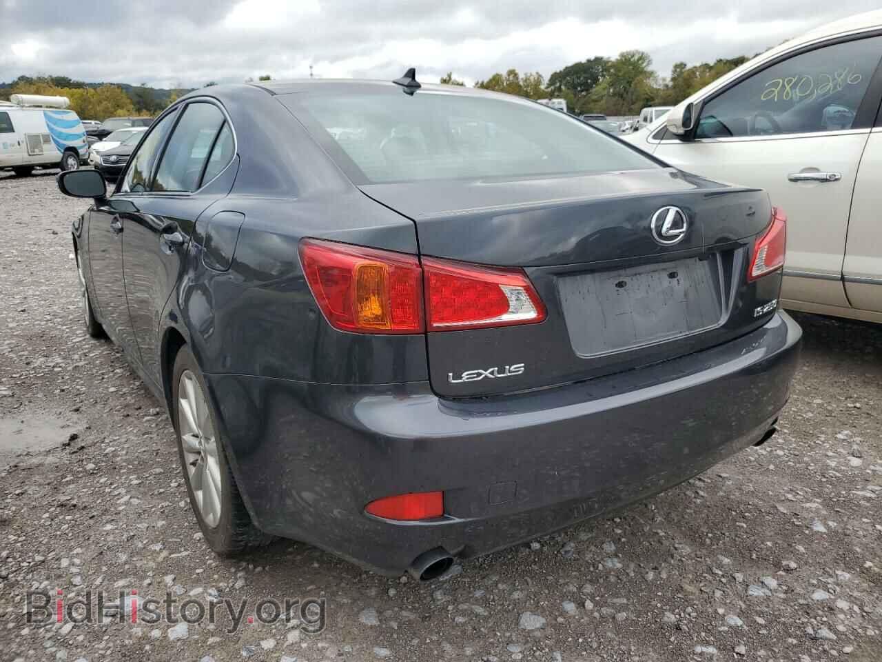 2009 LEXUS IS - VIN: JTHBK262395100132 - Фото 3