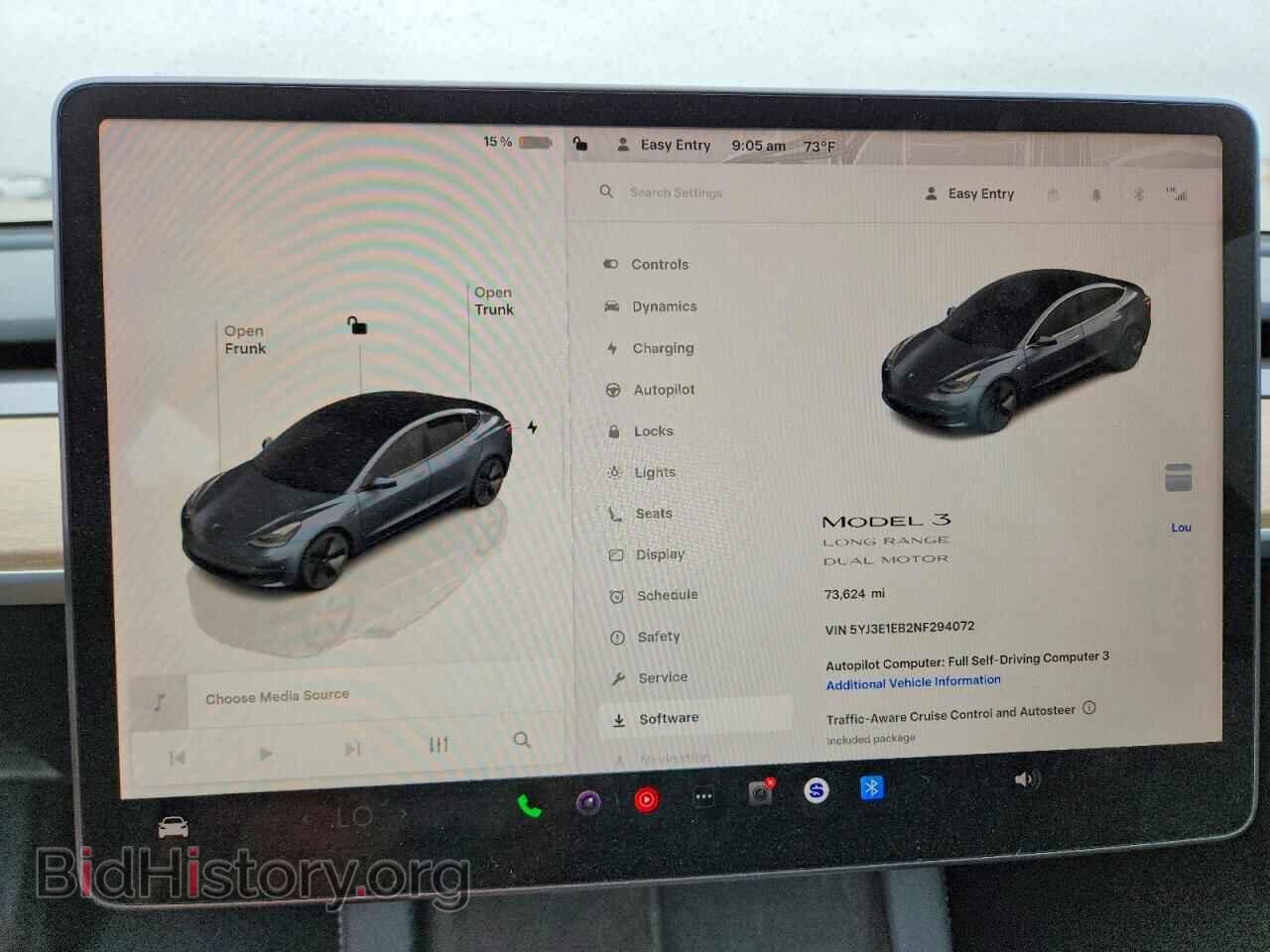 2022 TESLA MODEL 3 - VIN: 5YJ3E1EB2NF294072 - Photo 9