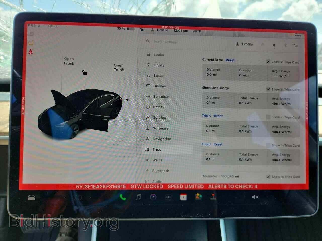 2019 TESLA MODEL 3 - VIN: 5YJ3E1EA2KF316915 - Photo 9