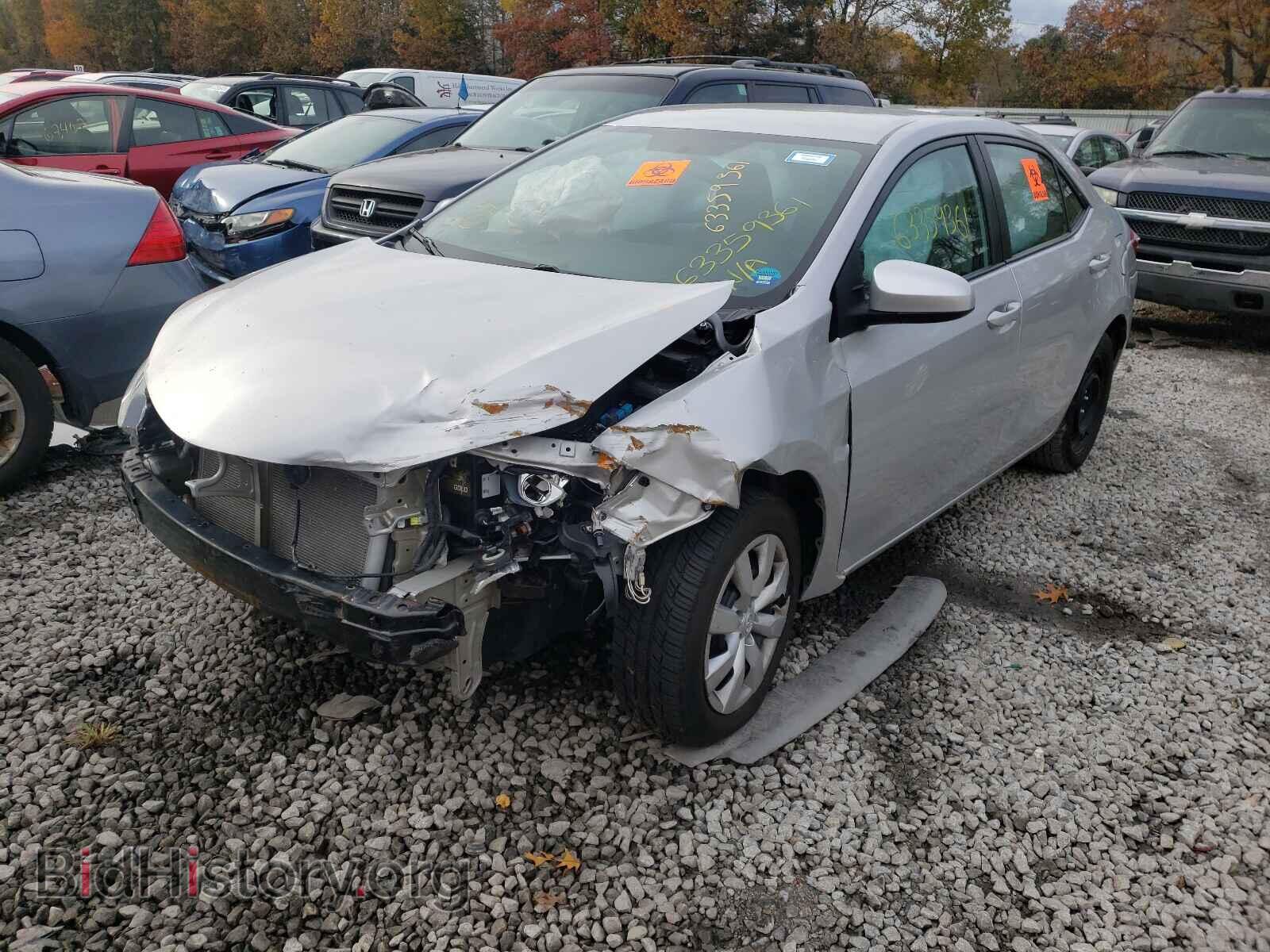 2016 TOYOTA COROLLA - VIN: 5YFBURHE0GP492014 - Фото 2