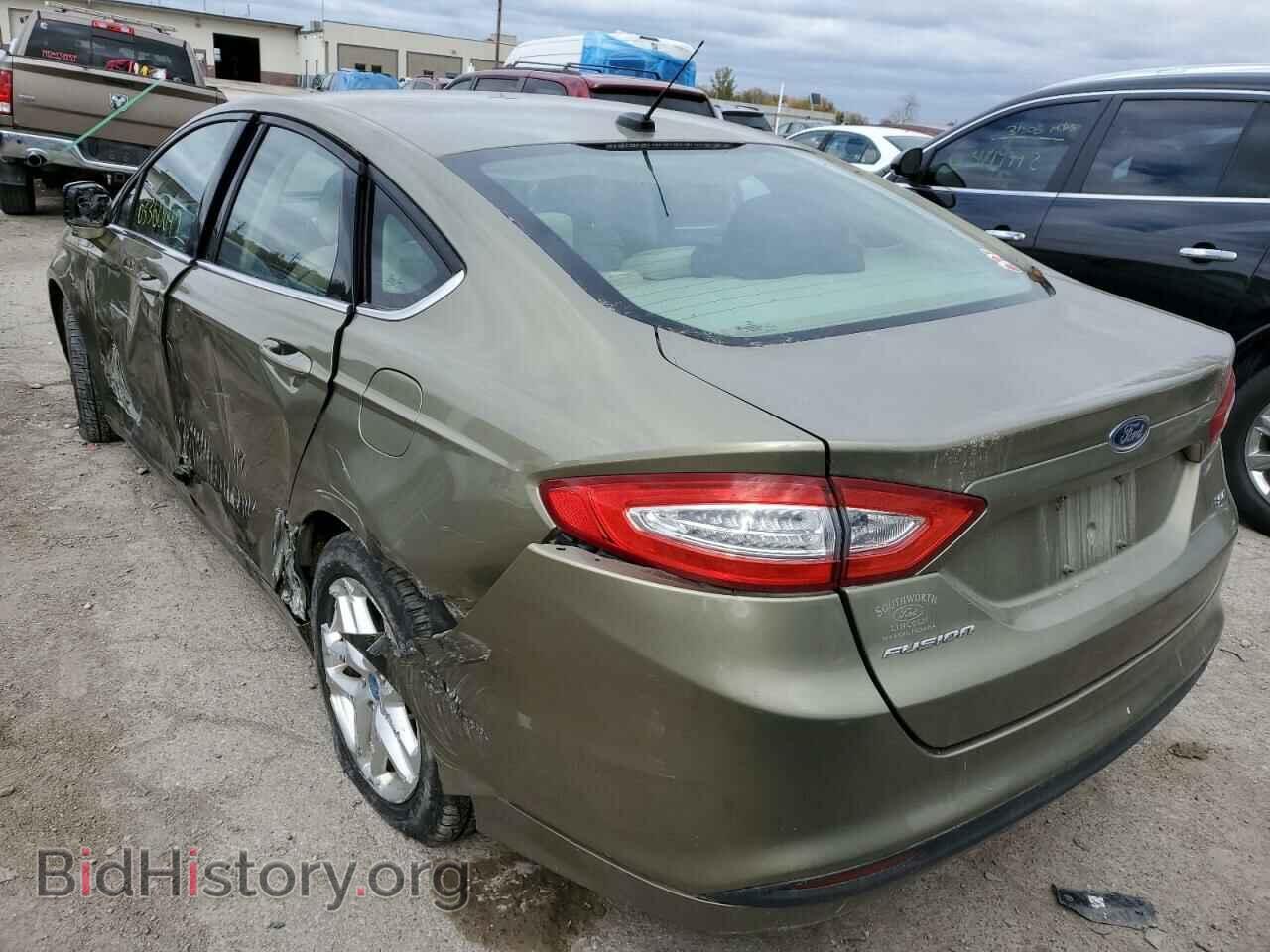 2013 FORD FUSION - VIN: 3FA6P0H75DR137633 - Фото 3