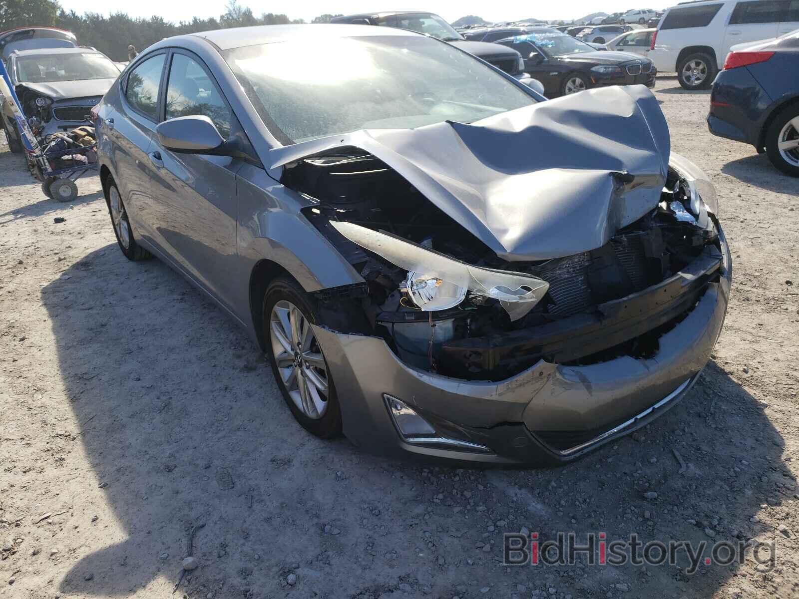 Photo KMHDH4AE4EU163984 - HYUNDAI ELANTRA 2014