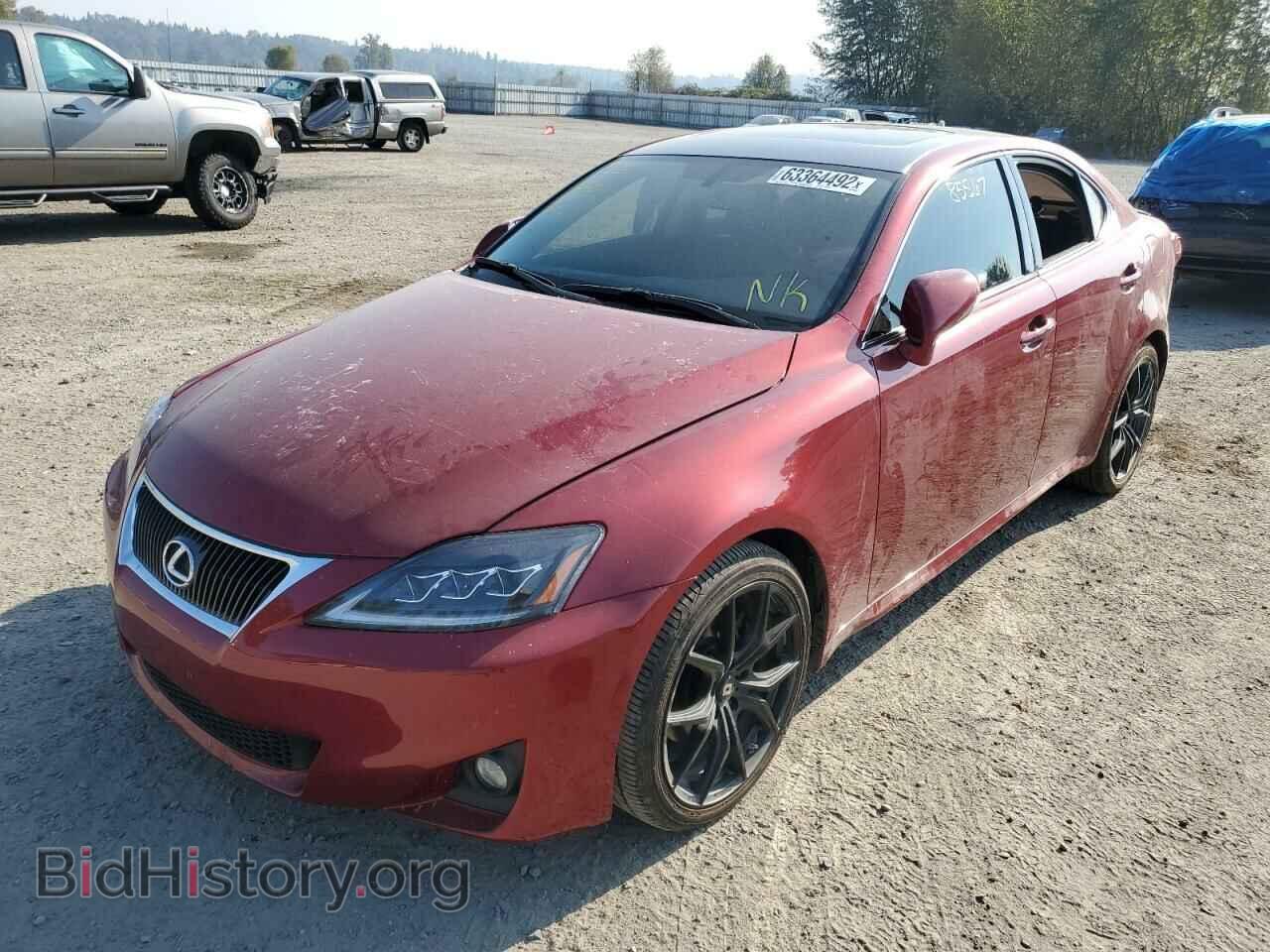2011 LEXUS IS - VIN: JTHBF5C2XB5142815 - Фото 2