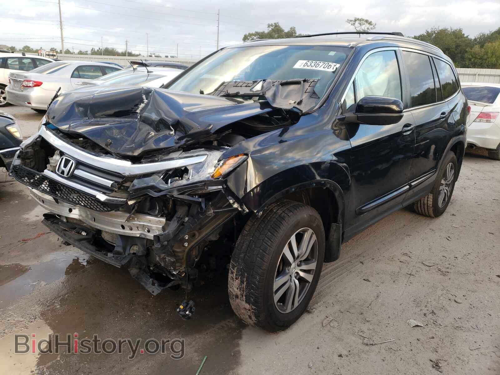 2016 HONDA PILOT - VIN: 5FNYF6H54GB026357 - Фото 2