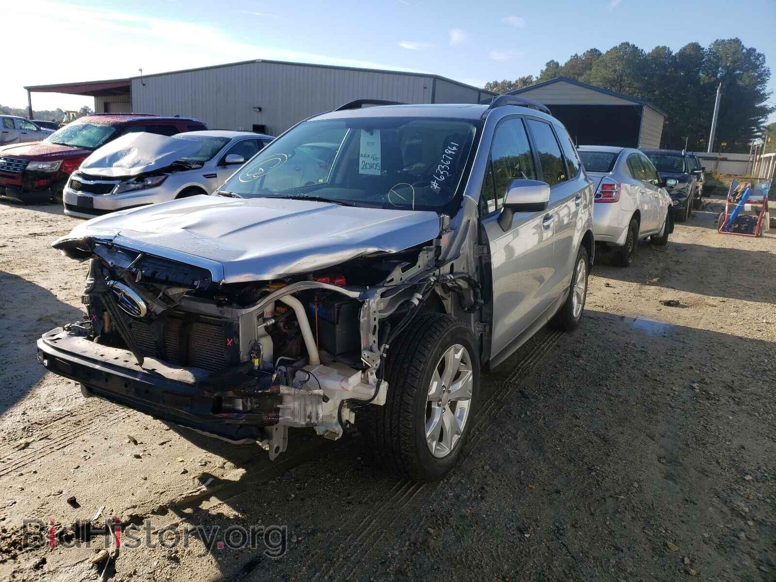 2014 SUBARU FORESTER - VIN: JF2SJAECXEH504743 - Фото 2