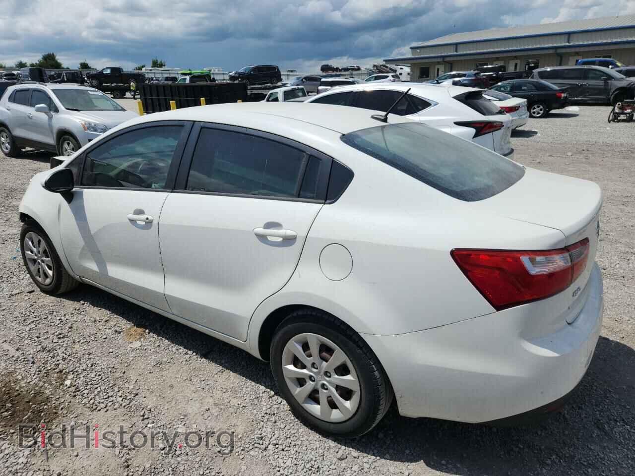 2012 KIA RIO - VIN: KNADM4A35C6044337 - Фото 2