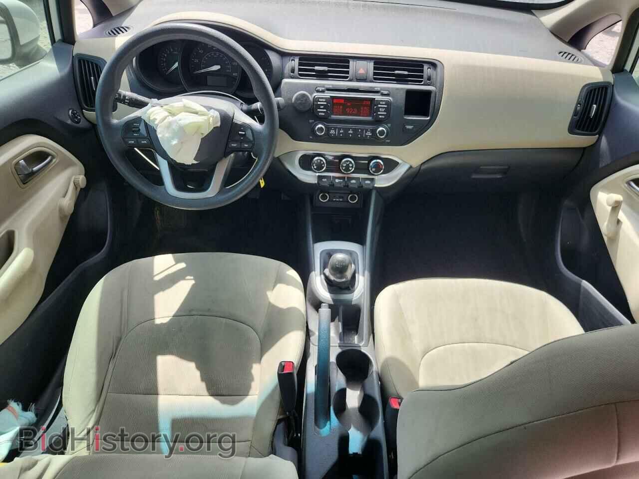 2012 KIA RIO - VIN: KNADM4A35C6044337 - Фото 8