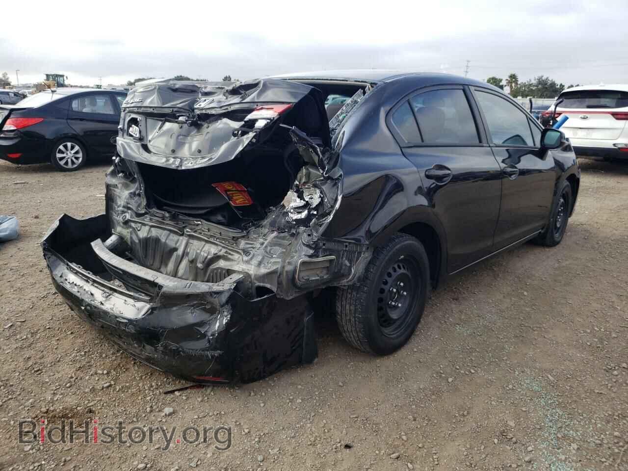 2013 HONDA CIVIC - VIN: 19XFB2F84DE211602 - Фото 4