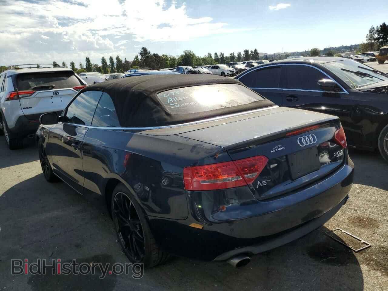 2010 AUDI A5 - VIN: WAULFAFH3AN019058 - Фото 2