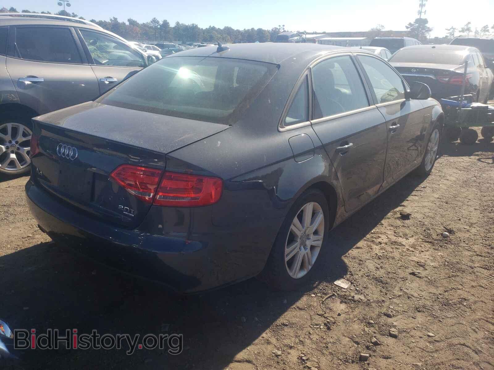 2009 AUDI A4 - VIN: WAULF78K19N060554 - Фото 4