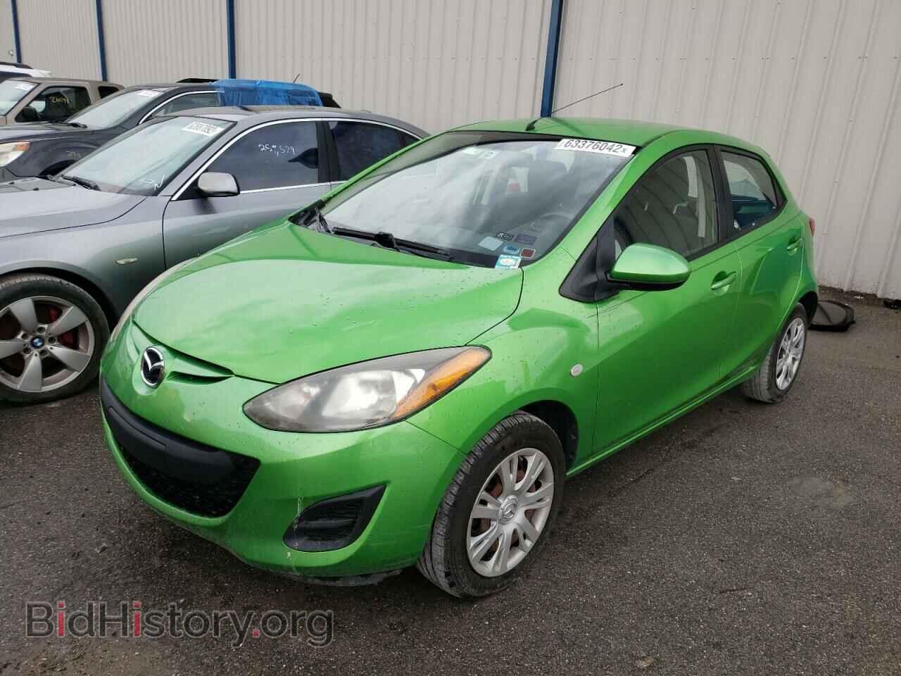 2012 MAZDA 2 - VIN: JM1DE1KY7C0151370 - Фото 2