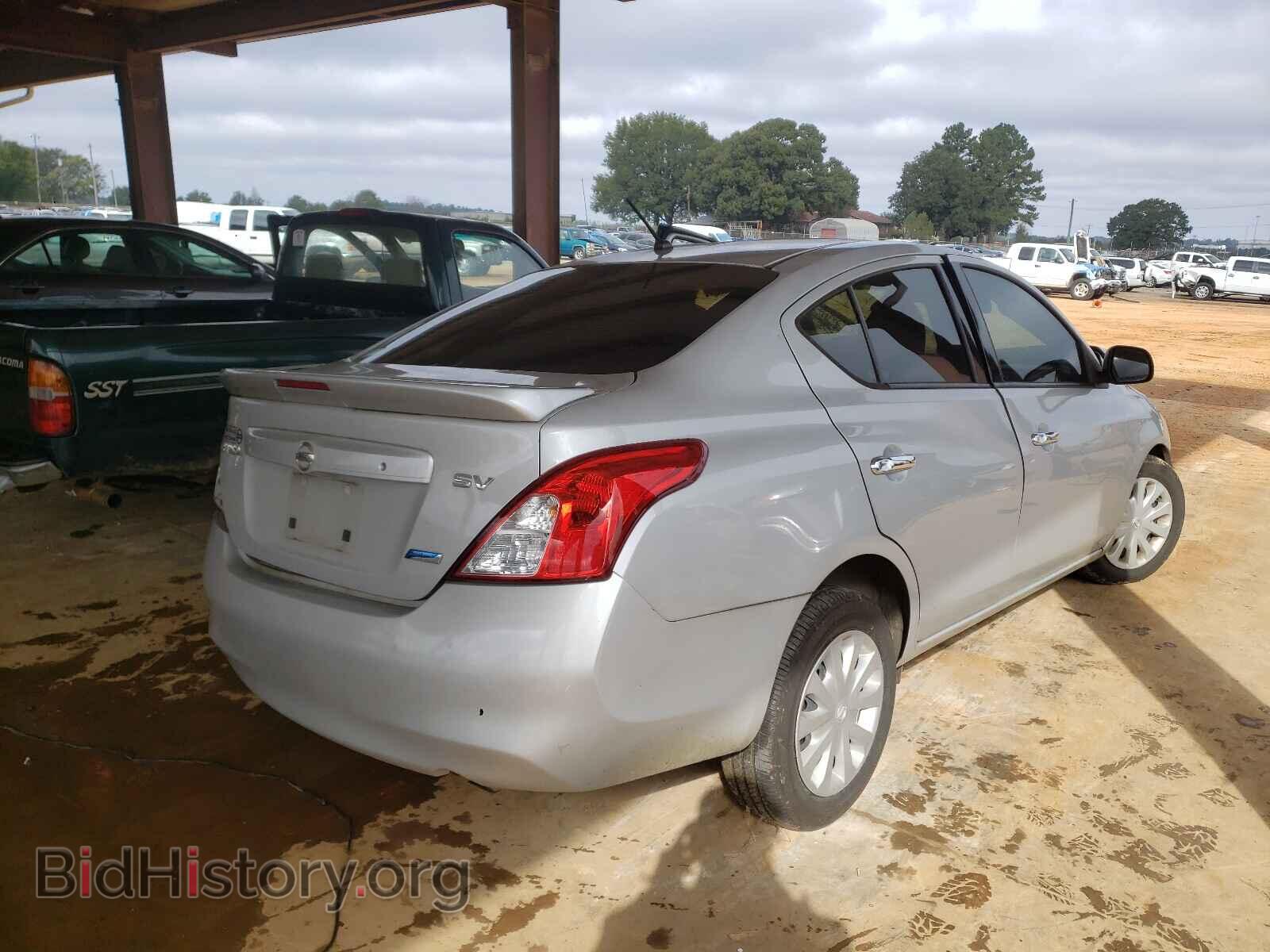 2014 NISSAN VERSA - VIN: 3N1CN7AP7EK463078 - Фото 4