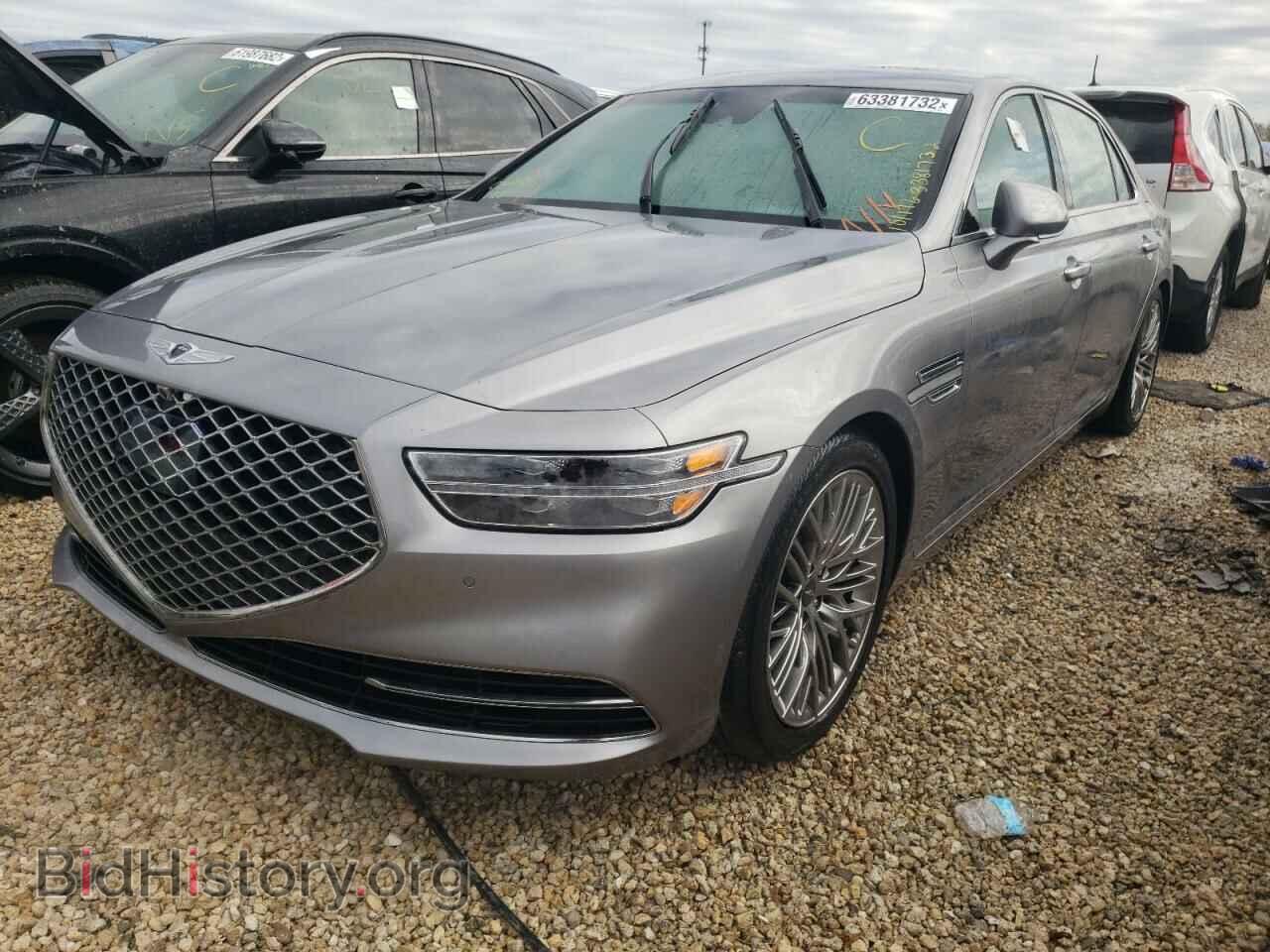 2022 GENESIS G90 - VIN: KMTF54PH4NU093699 - Фото 2
