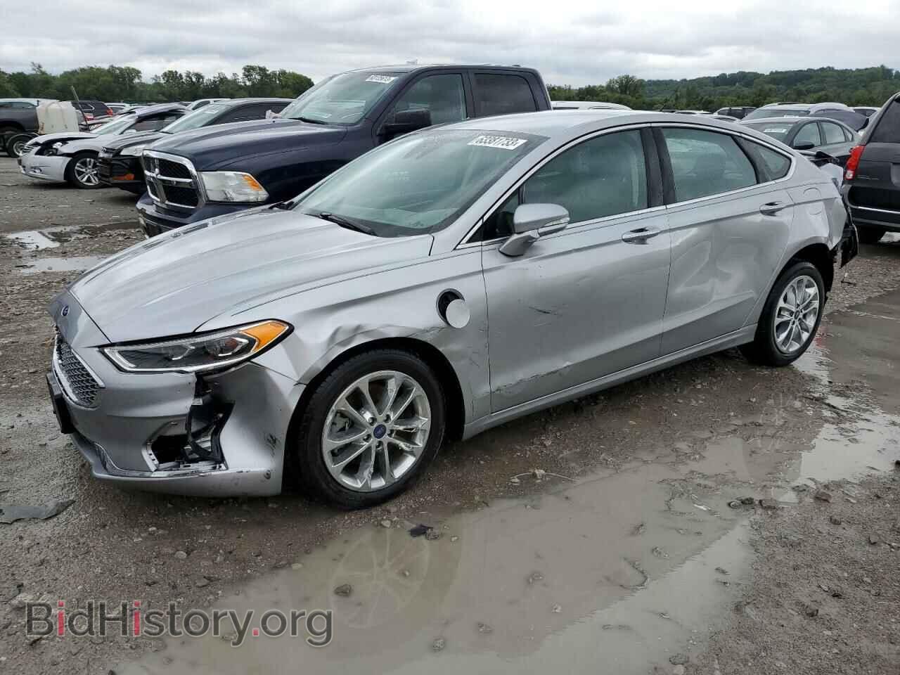 Фотография 3FA6P0SU1LR102455 - FORD FUSION 2020