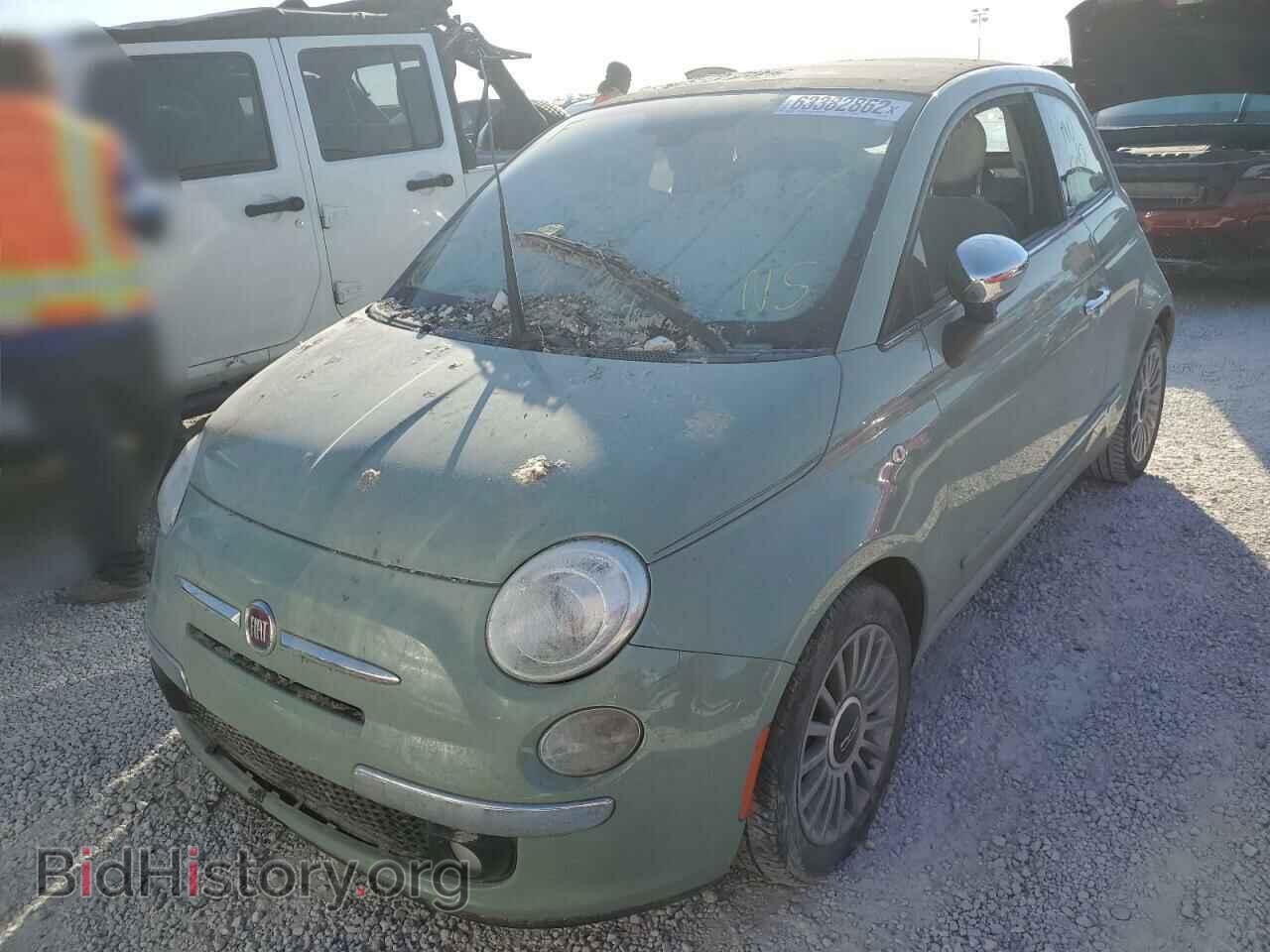 2012 FIAT 500 - VIN: 3C3CFFER8CT340482 - Фото 2