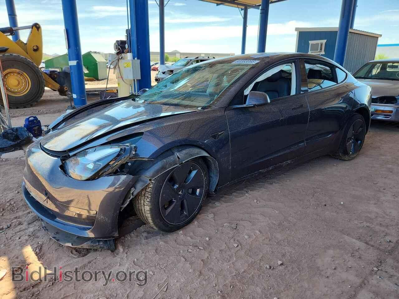 Фотография 5YJ3E1EB7NF138383 - TESLA MODEL 3 2022