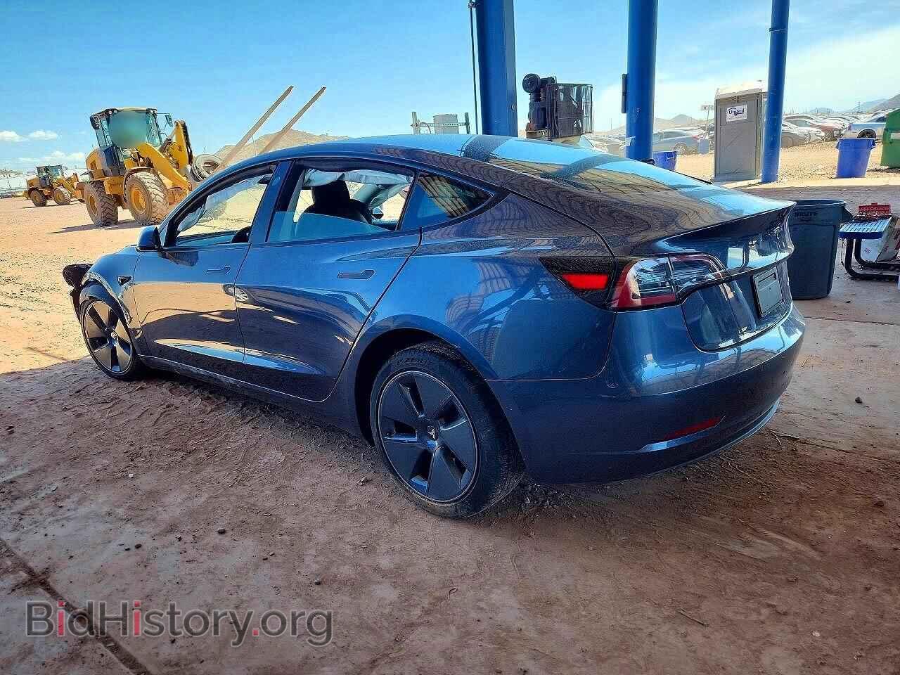 2022 TESLA MODEL 3 - VIN: 5YJ3E1EB7NF138383 - Фото 2