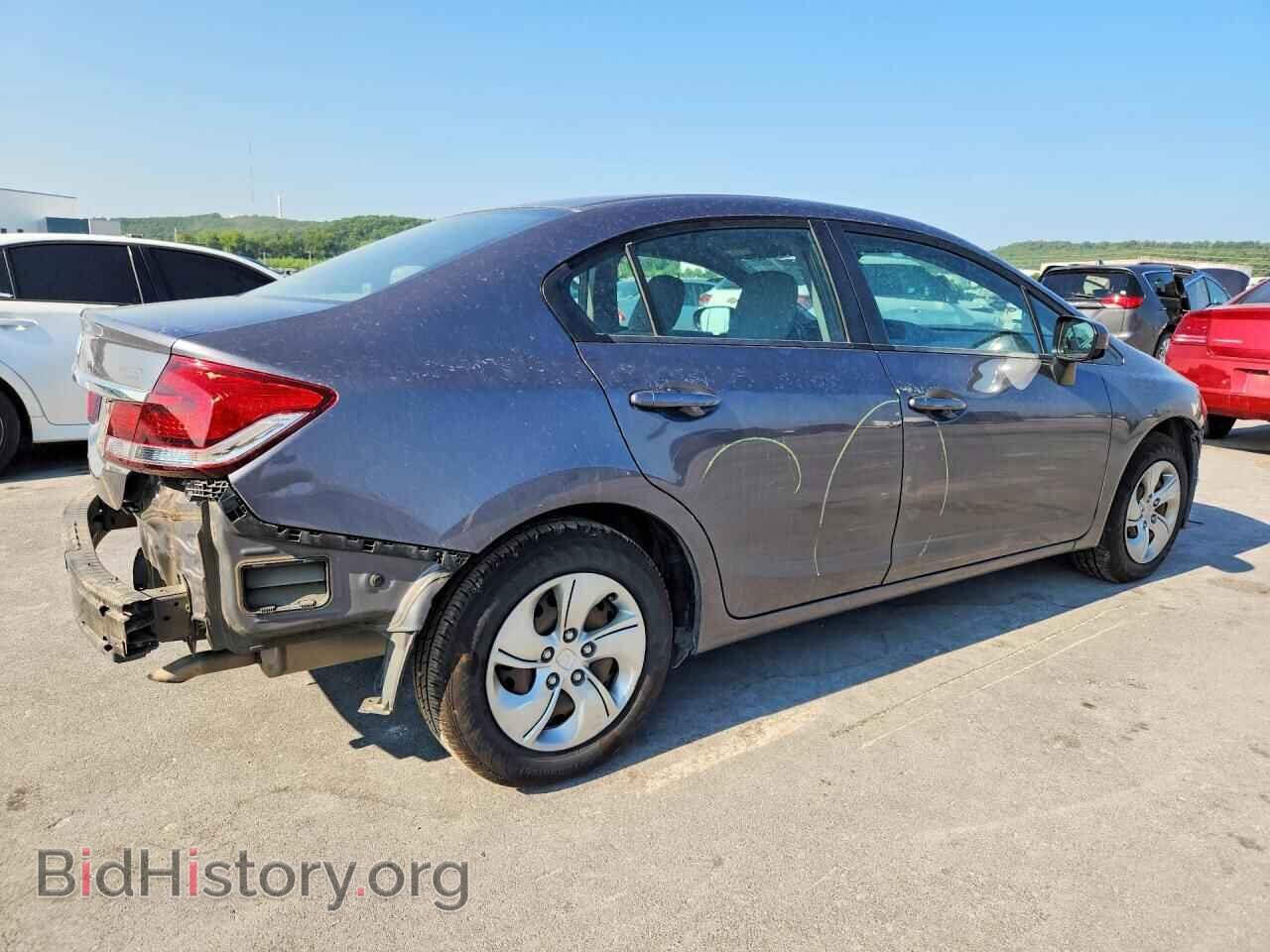 2015 HONDA CIVIC - VIN: 2HGFB2F55FH520896 - Фото 3