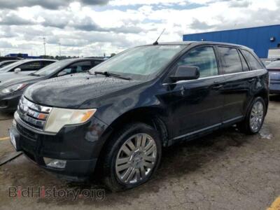 2010 Ford EDGE Limited, black — VIN 2FMDK3KC7ABA41628, Copart