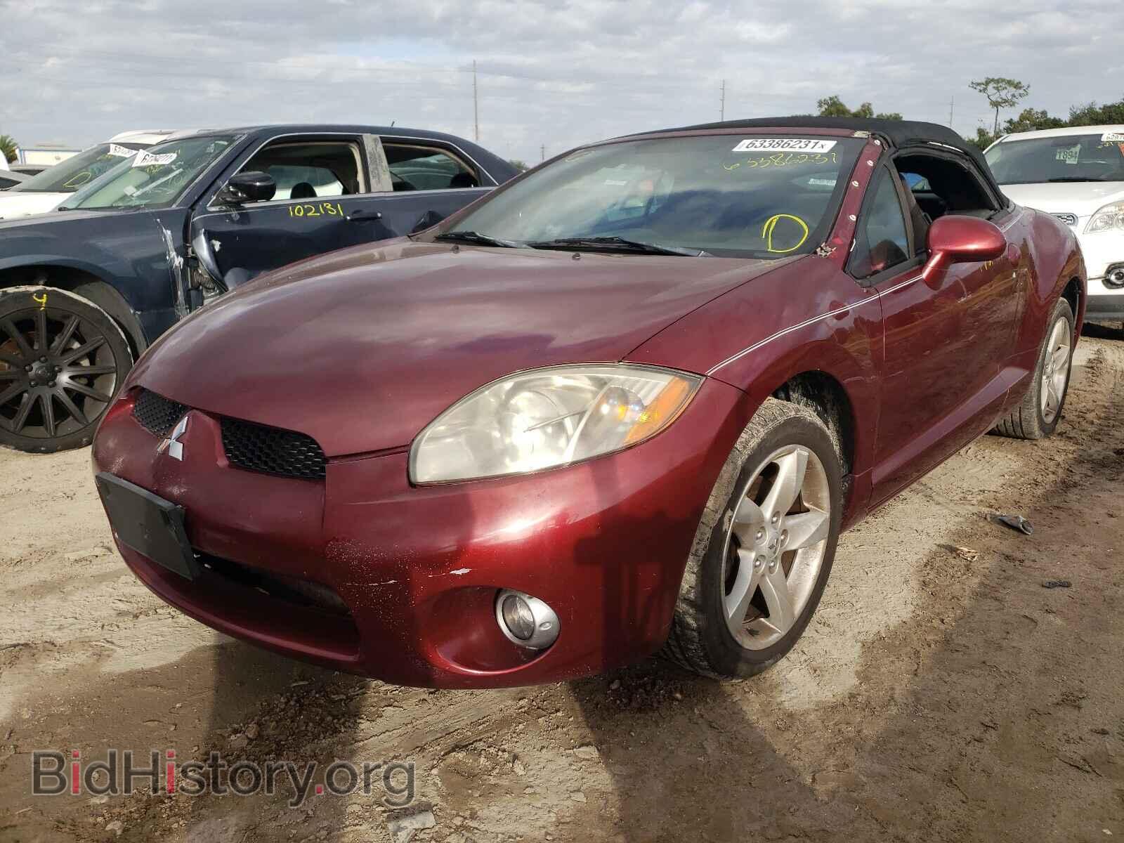 2007 MITSUBISHI ECLIPSE - VIN: 4A3AL25F67E049492 - Photo 2
