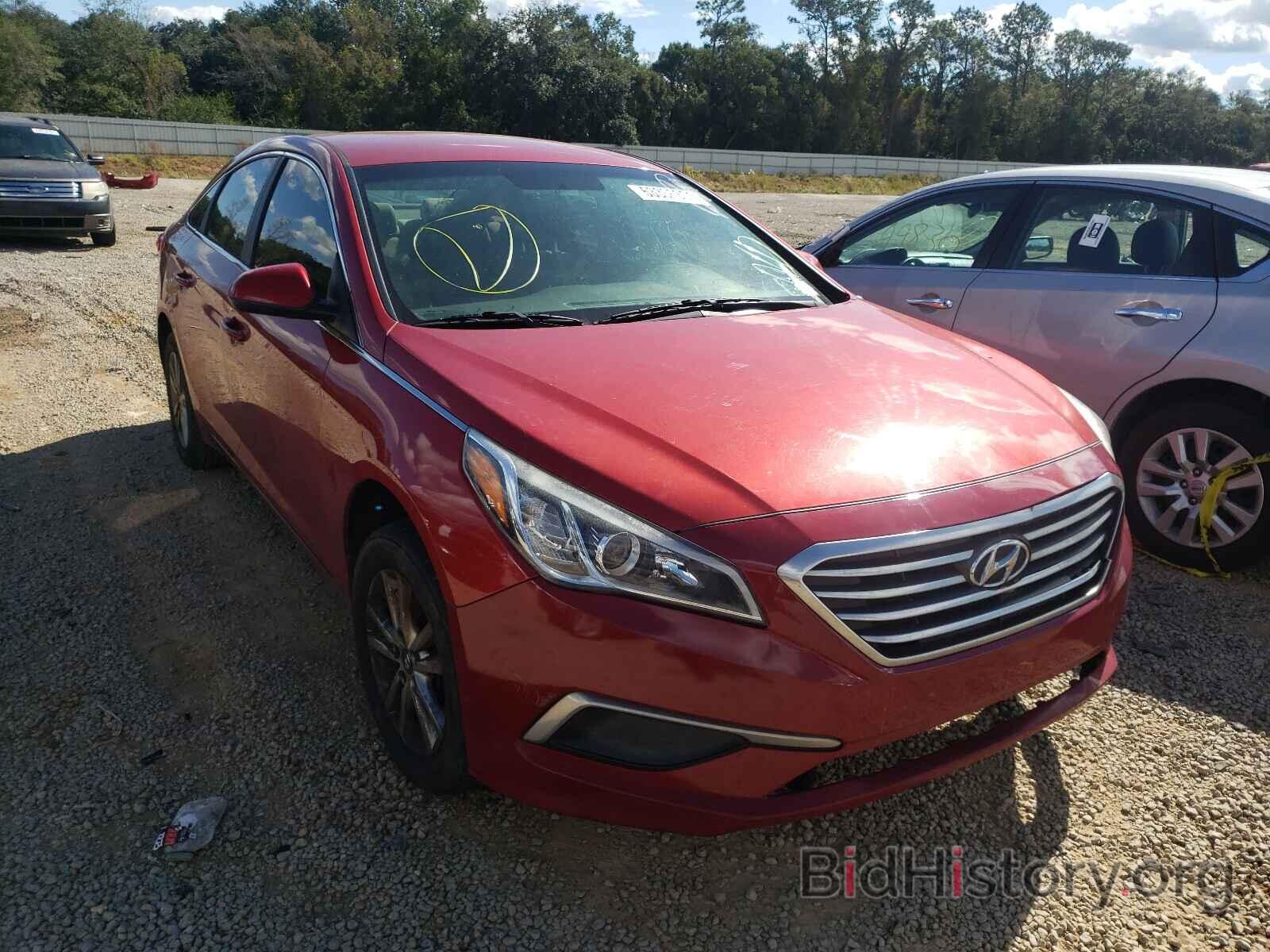 Фотография 5NPE24AF9HH507536 - HYUNDAI SONATA 2017