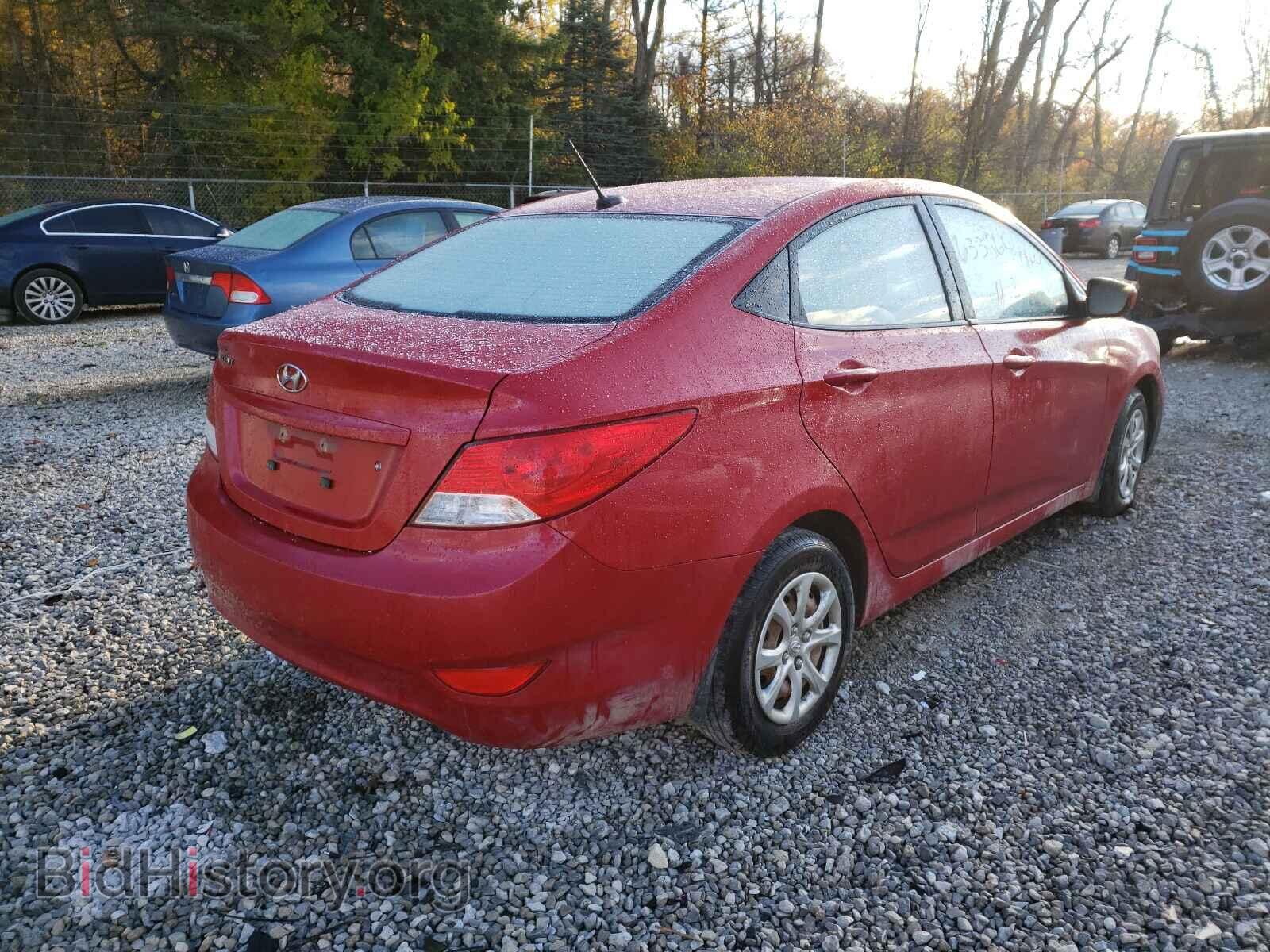 2012 HYUNDAI ACCENT - VIN: KMHCT4AE2CU243775 - Фото 4