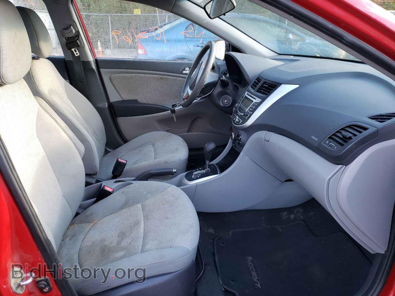 2012 HYUNDAI ACCENT - VIN: KMHCT4AE2CU243775 - Фото 5