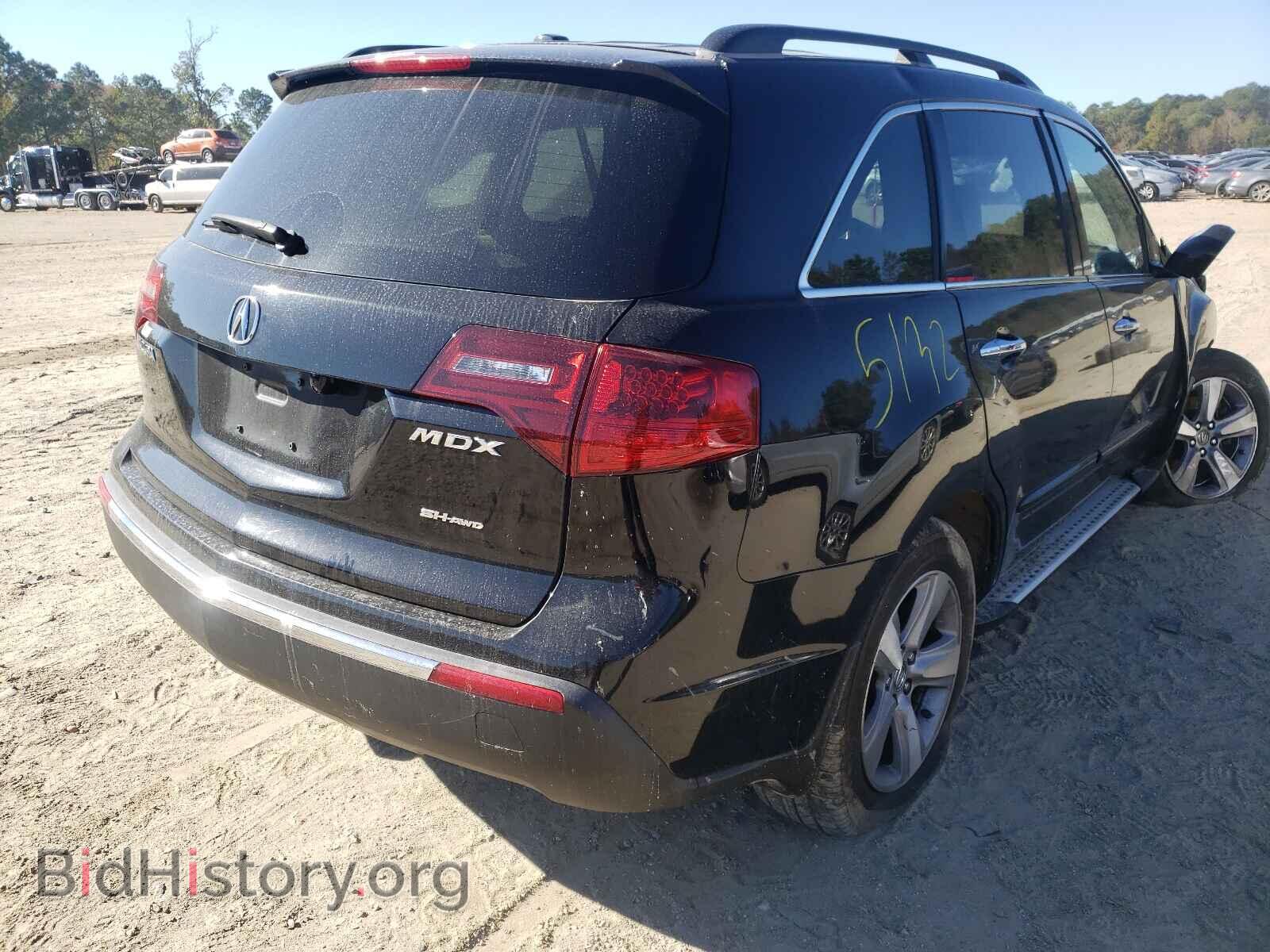 2012 ACURA MDX - VIN: 2HNYD2H24CH503355 - Фото 4