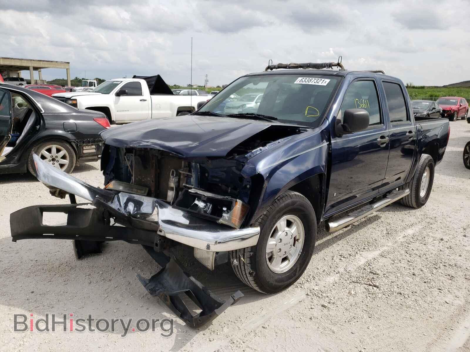 2007 GMC CANYON - VIN: 1GTCS13E078125242 - Фото 2