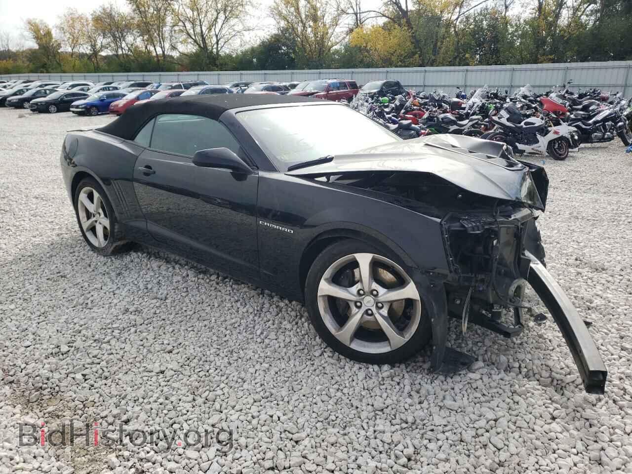 Photo 2G1FJ3DJ1E9231782 - CHEVROLET CAMARO 2014