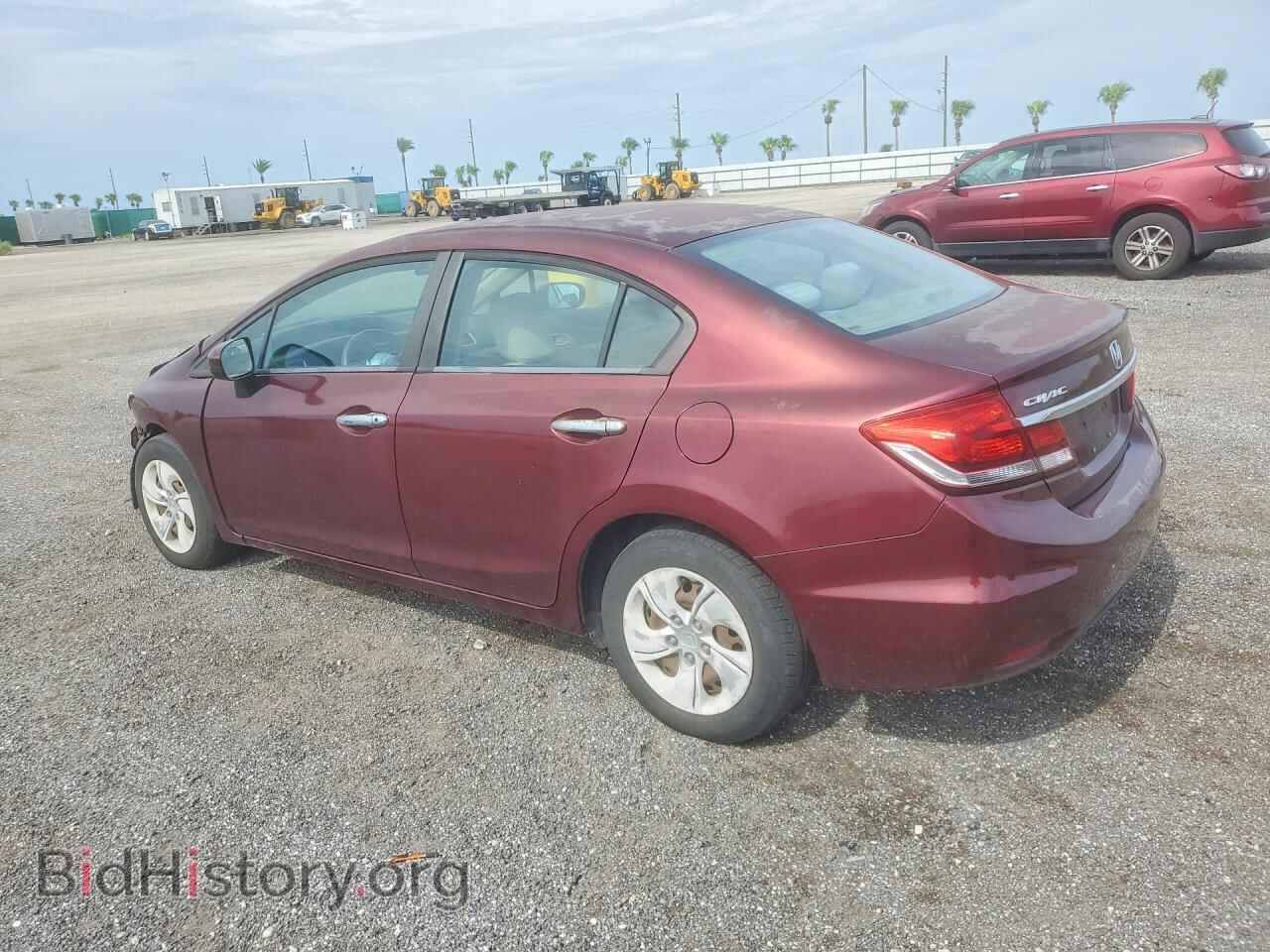 2014 HONDA CIVIC - VIN: 19XFB2F52EE009543 - Фото 2