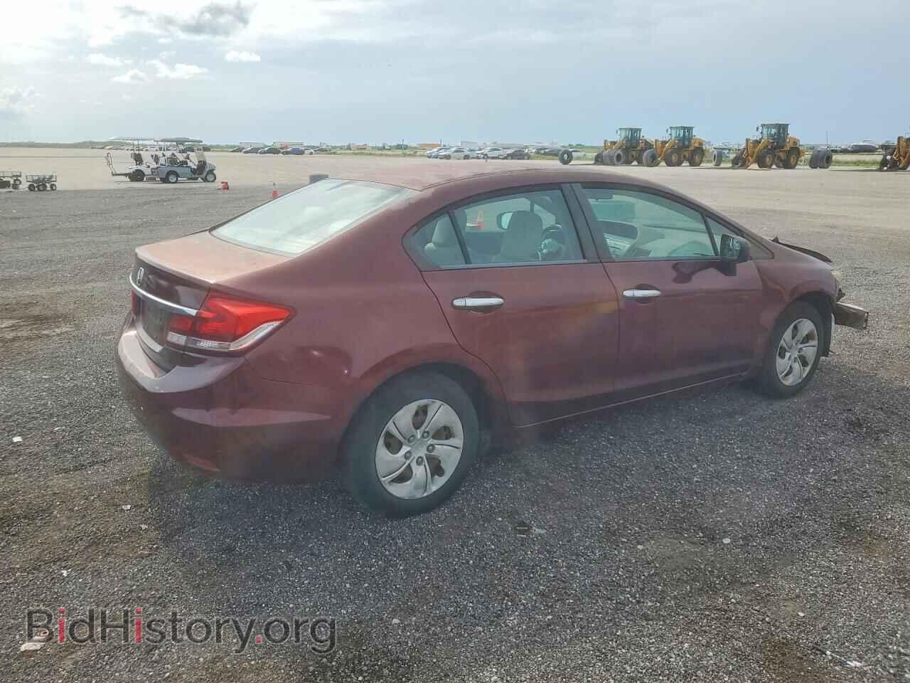 2014 HONDA CIVIC - VIN: 19XFB2F52EE009543 - Фото 3