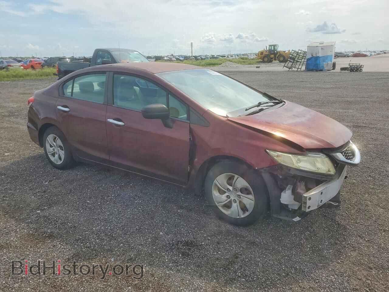 2014 HONDA CIVIC - VIN: 19XFB2F52EE009543 - Фото 4