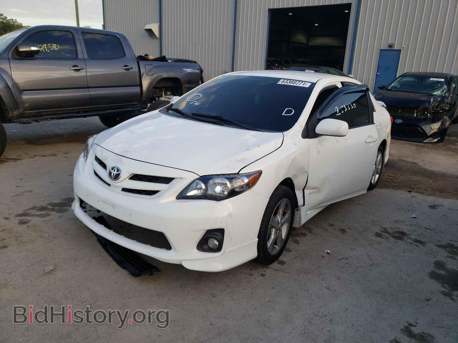 2011 TOYOTA COROLLA - VIN: 2T1BU4EE8BC753714 - Фото 2