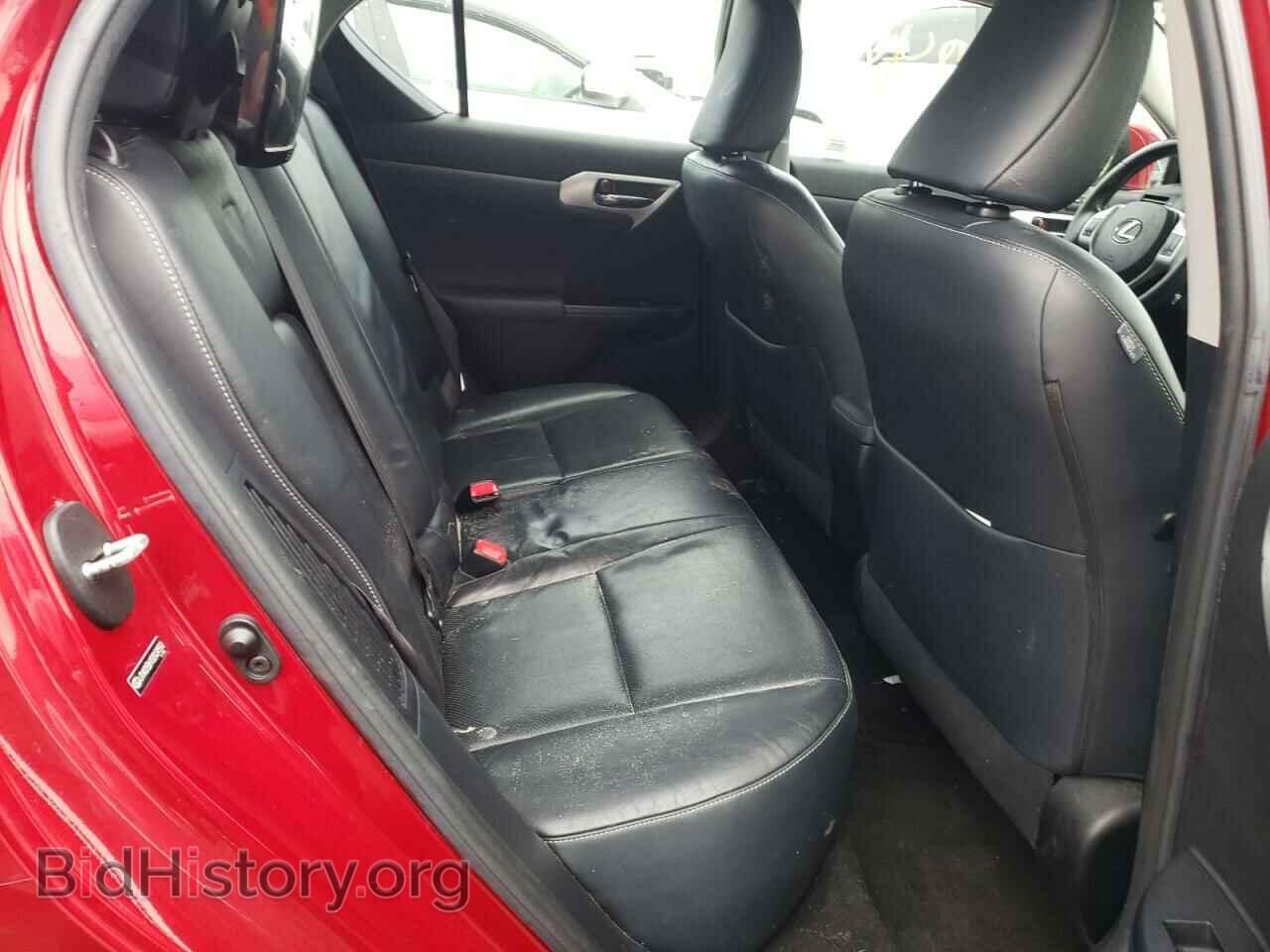 2011 LEXUS CT 200 - VIN: JTHKD5BH1B2034550 - Фото 6