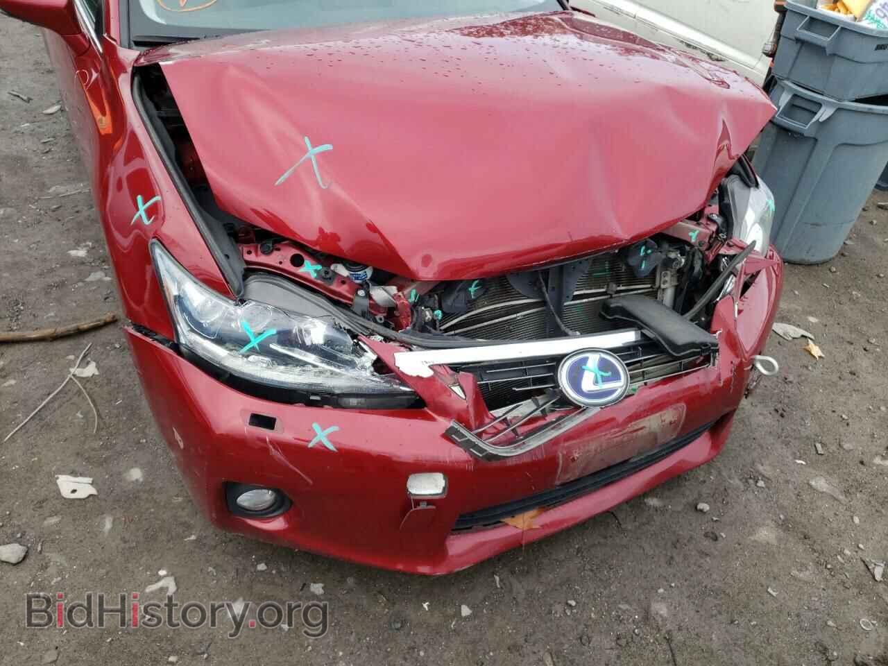 2011 LEXUS CT 200 - VIN: JTHKD5BH1B2034550 - Фото 9