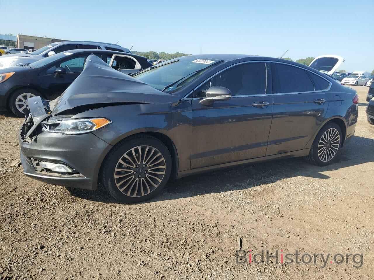 Photo 3FA6P0D9XJR188466 - FORD FUSION 2018